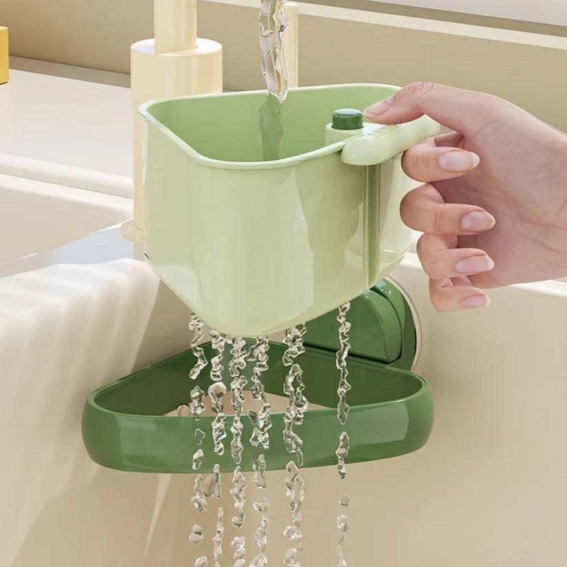 ✨Give you a different feeling when using the suction cup sink corner bracket✨