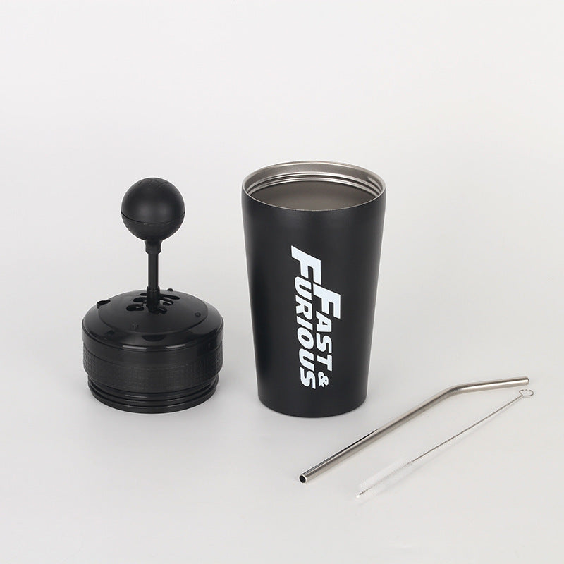 ⏳ LIMITED TIME OFFER | Stainless Steel Gear Shift Thermos
