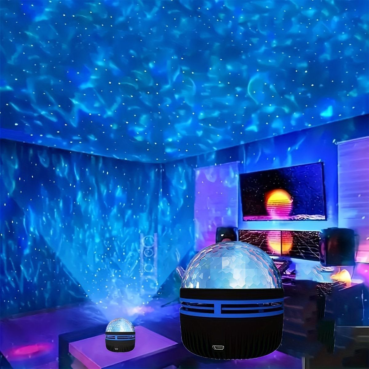 🔥Last day left to buy Aurora LED Northern Lights Projector lamp🔥