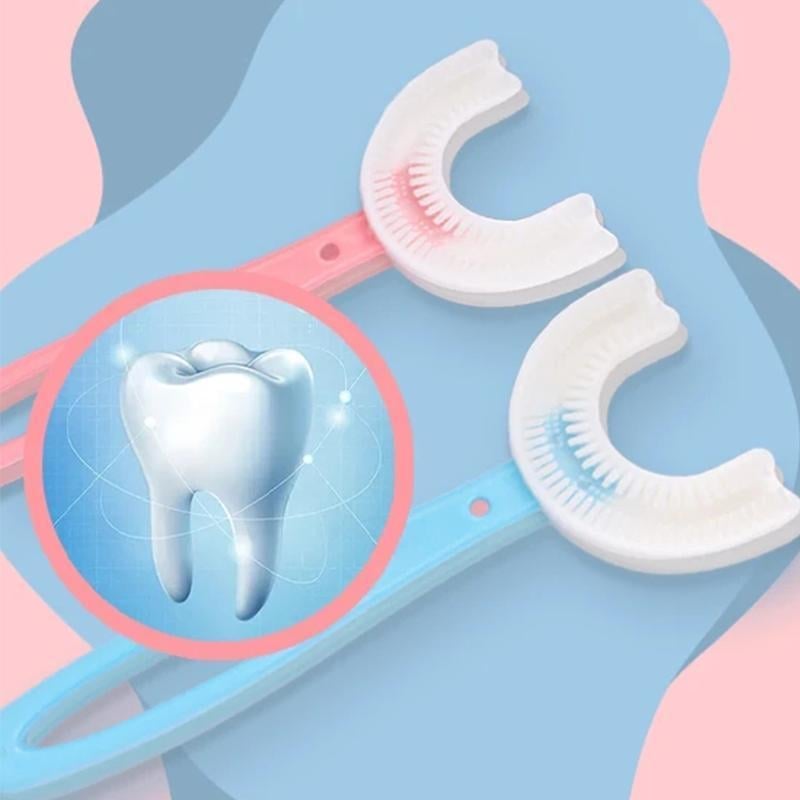 ??All Rounded Children U-Shape Toothbrush??