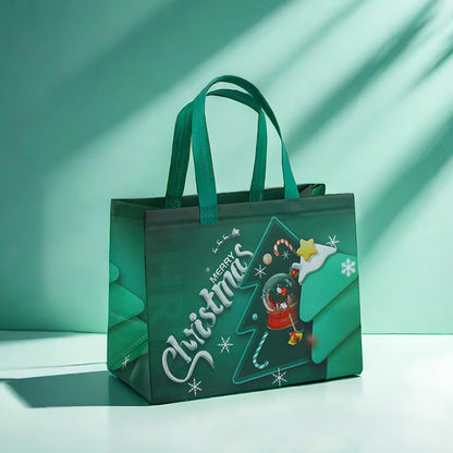 🔥[Best Gift For Kids] Halloween & Christmas Non-Woven Candy Tote Bag🔥