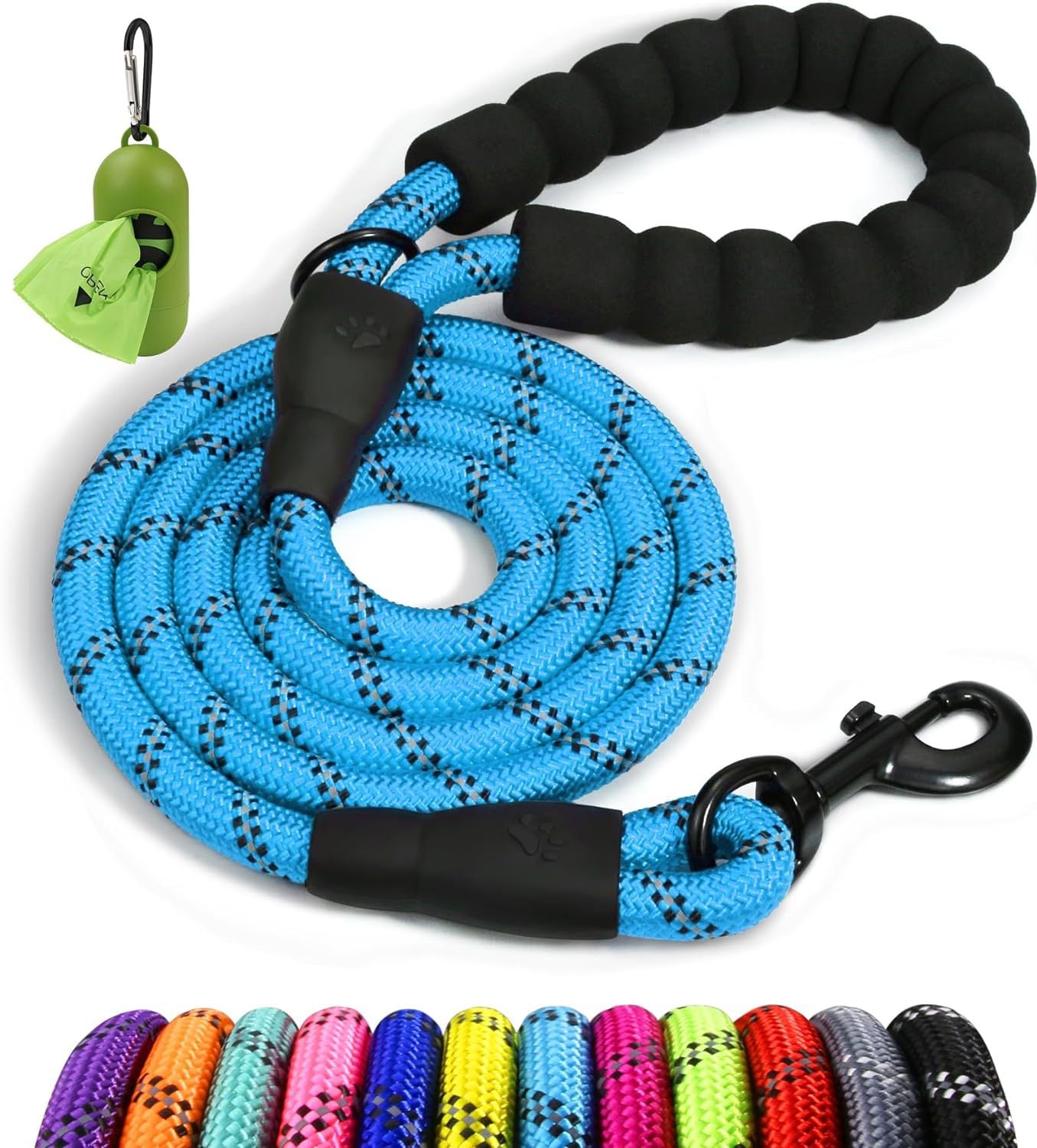 🔥Pet leash, dog leash, reflective strip, dog leash, no hand-binding, dog leash, anti-bite🔥