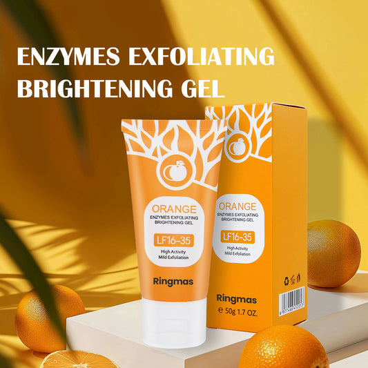 🔥Orange Enzyme Exfoliating Gel – The Gentle Miracle Your Skin Craves (See Results in Three Treatments)