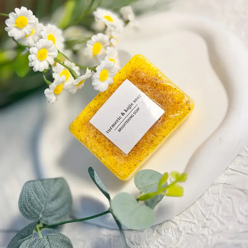 ✨Turmeric Kojic Acid Brightening Soap, Spot-Removing and Brightening Soap✨ (Effective after Three Courses of Treatment)