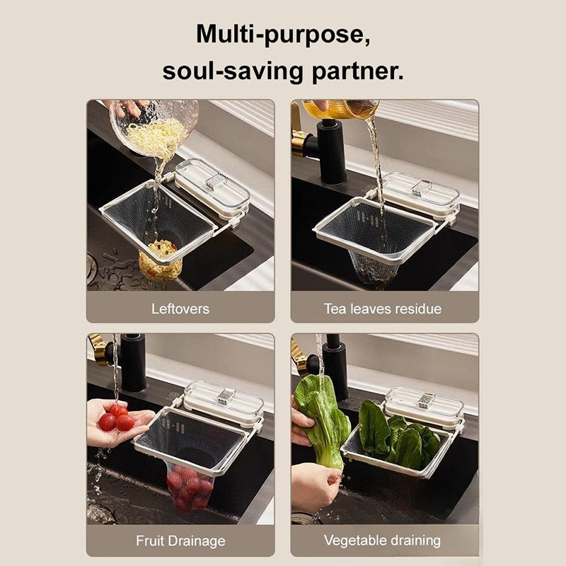 🔥Suction Cup Sink Filter Holder No more clogged sinks! With this suction cup sink filter holder, kitchen waste and leftovers can be caught in one place🔥