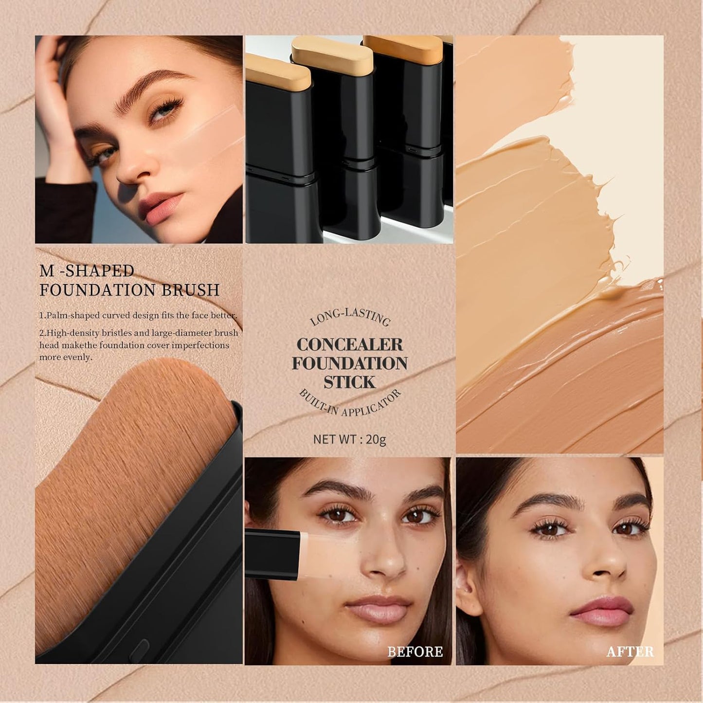 ✨An unexpected double-ended foundation concealer stick✨