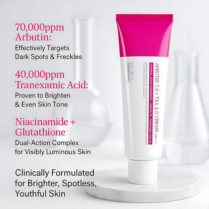 Revive Cream: Abutin 7% + Traneaxamic Acid 4%(Effective after three courses of treatment)