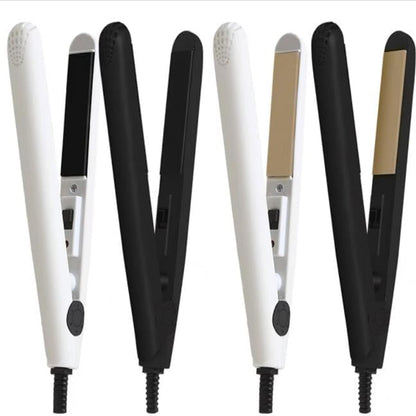 2-in-1 Mini Curler & Straightener-Tool for Home or Salon