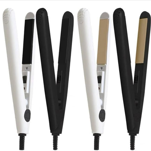 2-in-1 Mini Curler & Straightener-Tool for Home or Salon