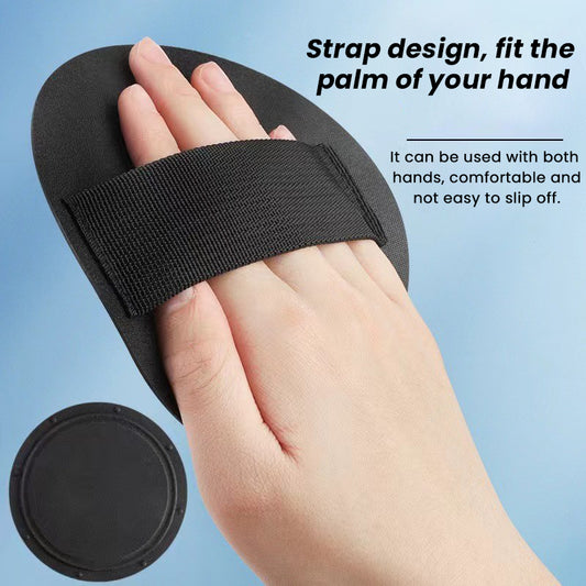 🔥 Black bath leather round cake bath towel bath artifact home dedicated mud rubbing painless Internet celebrity same style🔥