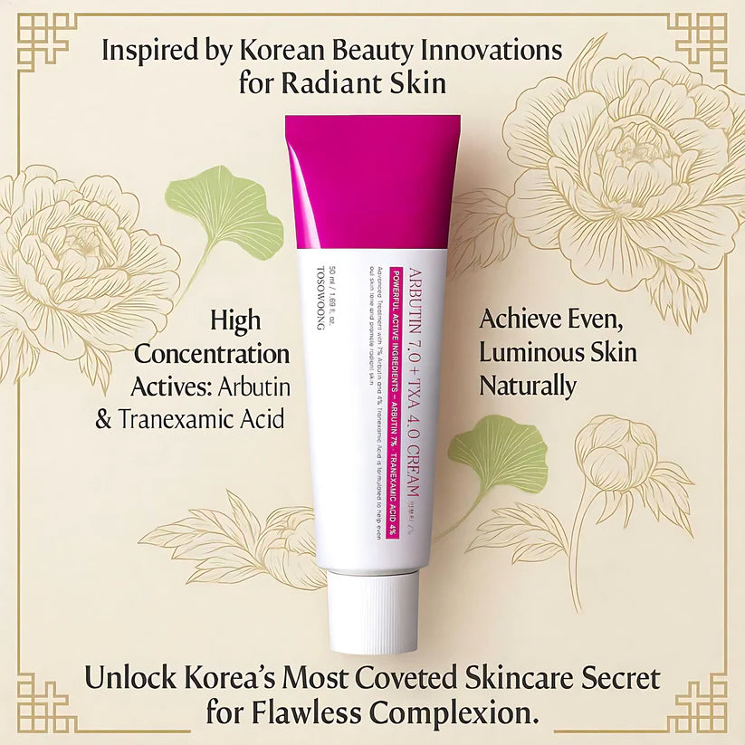 Revive Cream: Abutin 7% + Traneaxamic Acid 4%(Effective after three courses of treatment)