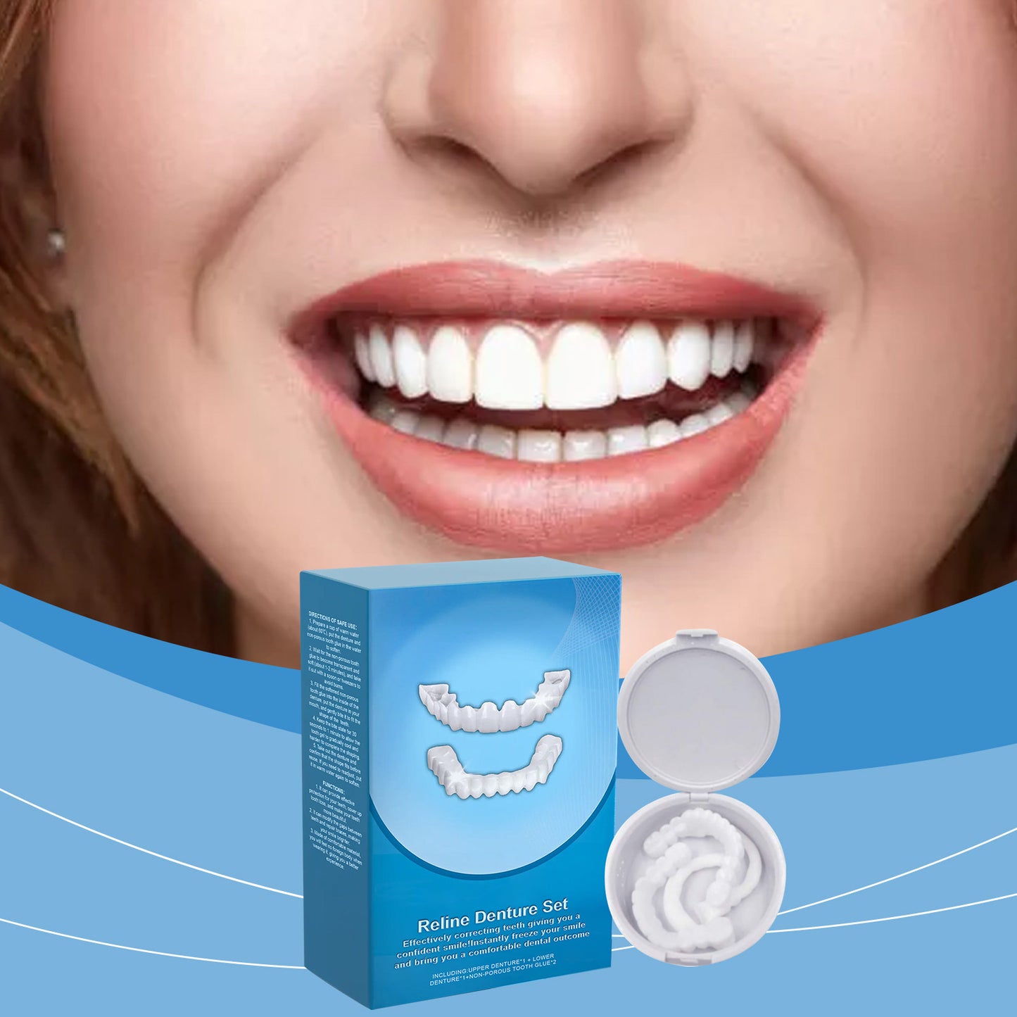 🔥Clearance sale on plastic dentures and cleaning tablets🔥