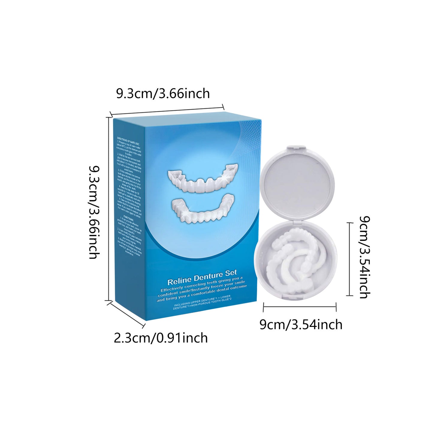 🔥Clearance sale on plastic dentures and cleaning tablets🔥