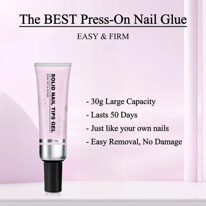 ??Hot selling??-Magic Solid Nail Glue Kit 3-In-1 Nail Art Kits