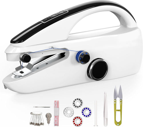 Handheld Sewing Machine 🧵 | Portable Stitcher for Quick Repairs & Crafts