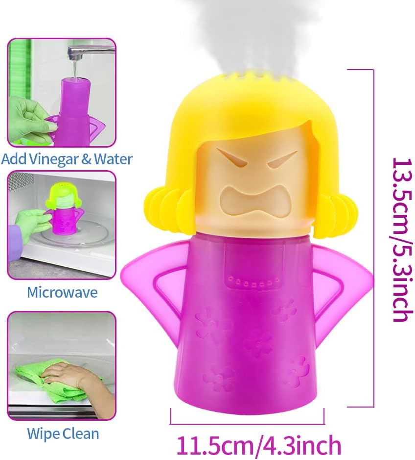Microwave Cleaner andFridge Deodoriser. Easily Clean in Minutes for Home or Office