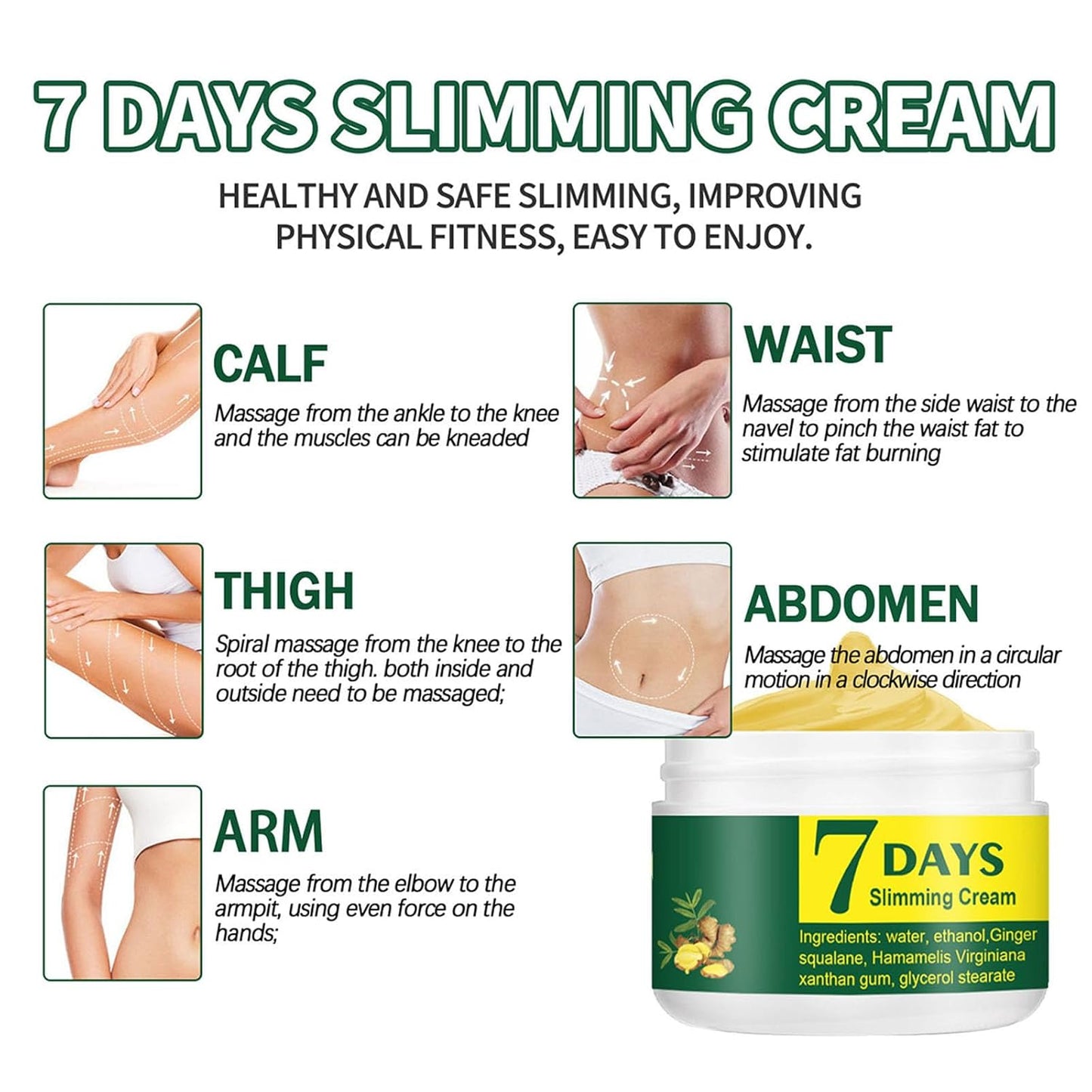 7-Day Ginger Slimming Balm | Shed Fat Fast & Sculpt Your Body!