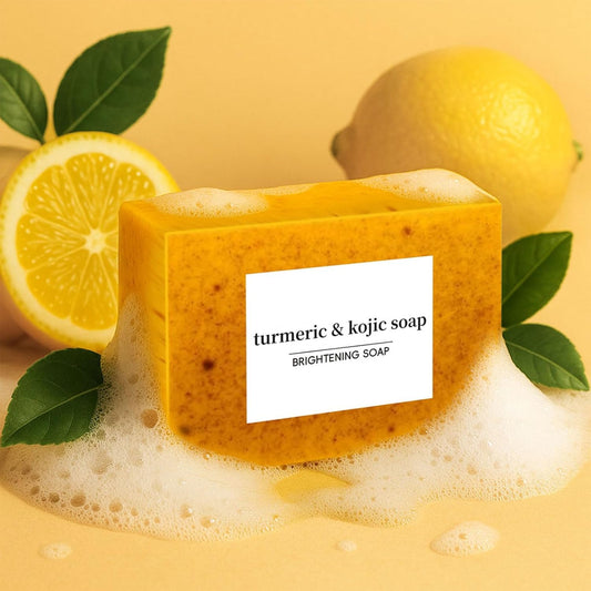 ✨Turmeric Kojic Acid Brightening Soap, Spot-Removing and Brightening Soap✨ (Effective after Three Courses of Treatment)