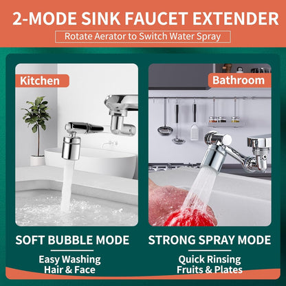 Limited Time Offer ⏰|1080° Swivel Faucet-Extender Sink-Aerator