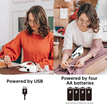 Handheld Sewing Machine 🧵 | Portable Stitcher for Quick Repairs & Crafts