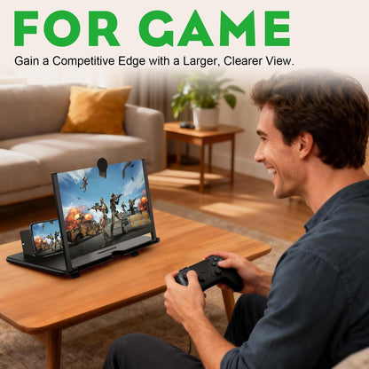 Phone Screen Magnifier 🔍 | 3D HD Amplifier for Seniors & Movie Lovers