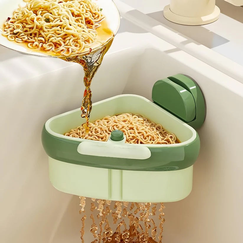 ✨Give you a different feeling when using the suction cup sink corner bracket✨