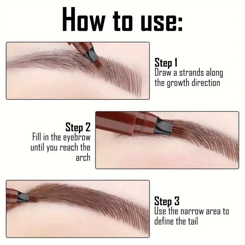 ?Buy 1 Get 1 Free !!!??2025 Upgraded Natural Brows Eyebrow Pen