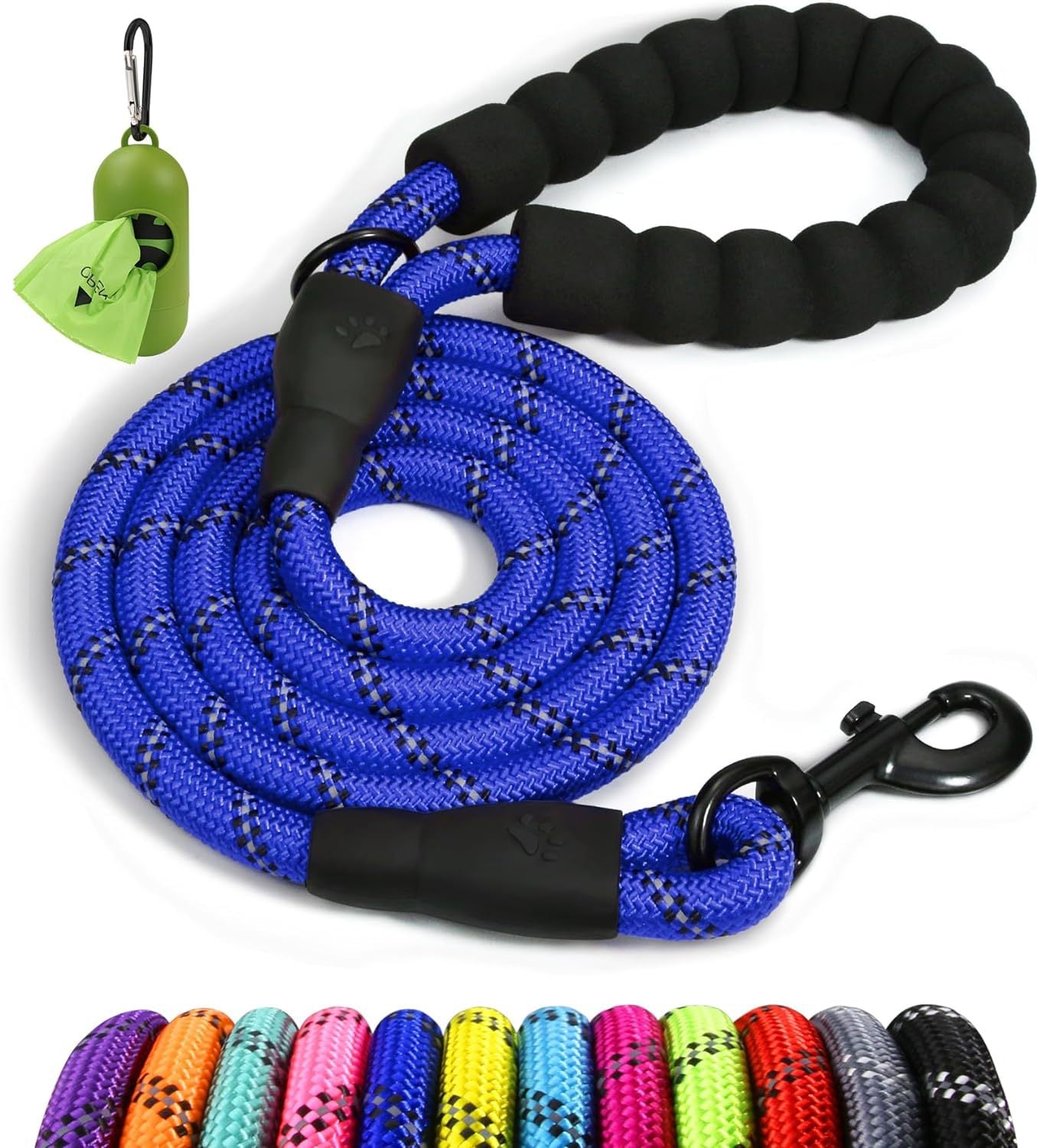🔥Pet leash, dog leash, reflective strip, dog leash, no hand-binding, dog leash, anti-bite🔥