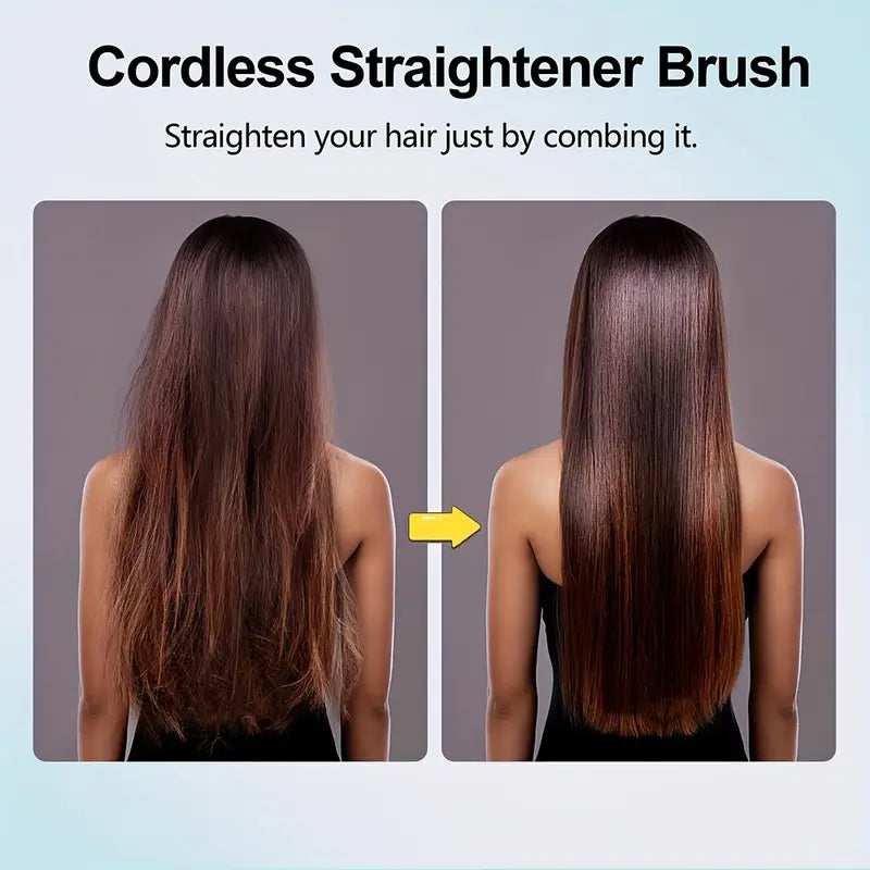 Cordless Hair Straightening Brush Clearance Sale 🔥Up to 40% OFF🔥