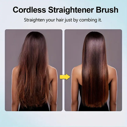 Cordless Hair Straightening Brush Clearance Sale 🔥Up to 40% OFF🔥