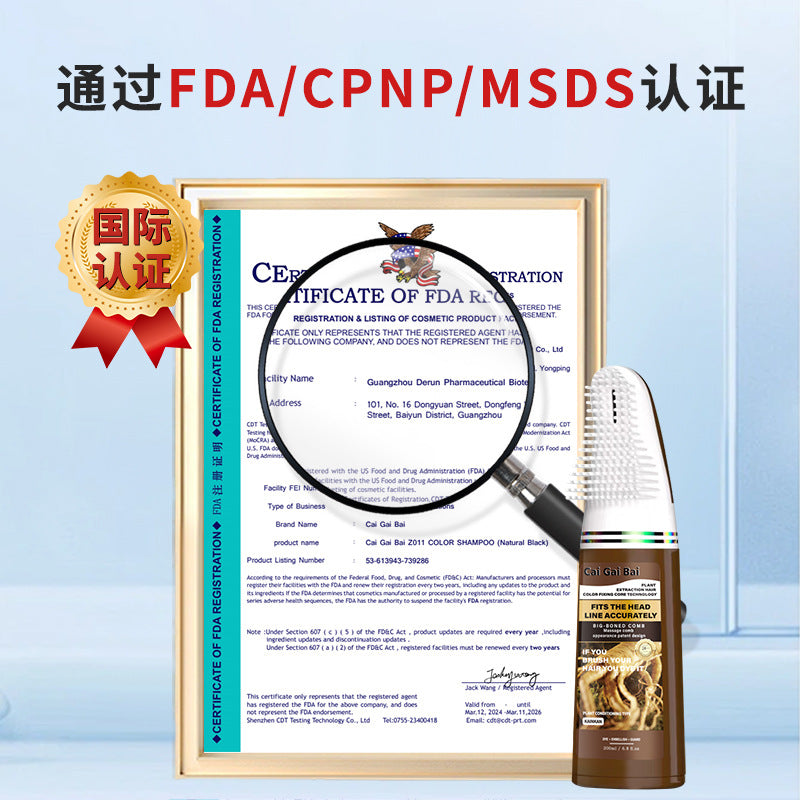 Plant Hair Dye Comb 🧴 | Dye Hair Without Mess!