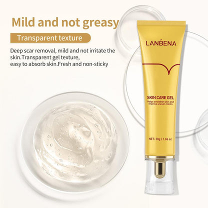 Herbal Scar & Acne Mark Gel 🌿 | Users with acne scars (post-operative scars), stretch marks, etc.