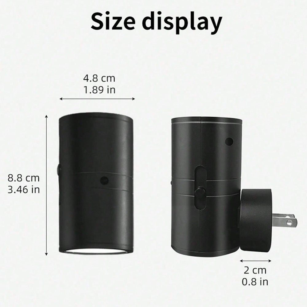 Sensor LED Night Light 🌙 | Auto-On & Dimmable—Hassle-Free Night Glow!