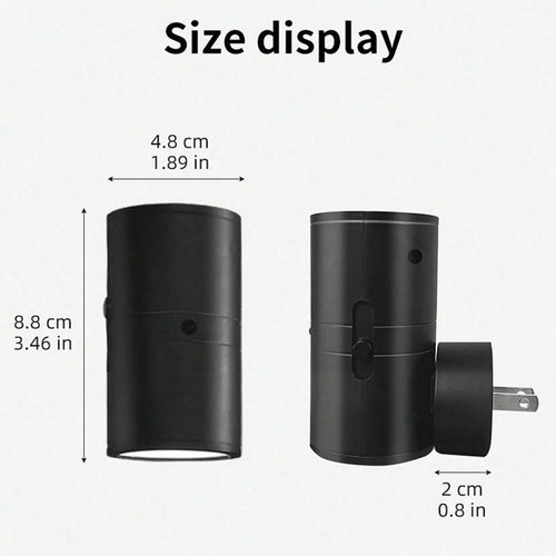 Sensor LED Night Light 🌙 | Auto-On & Dimmable—Hassle-Free Night Glow!