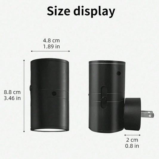 Sensor LED Night Light 🌙 | Auto-On & Dimmable—Hassle-Free Night Glow!