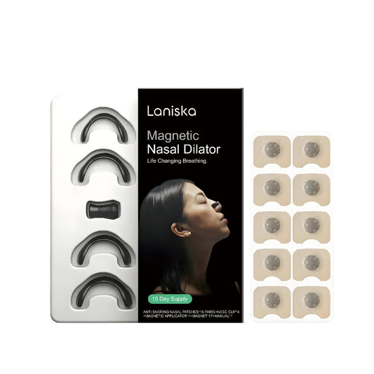 Intake Breathing Nasal Strip Starter Kit (15 Count, Clear) - Boost Oxygen Intake, Reduce Snoring, Improve Sleep Quality - Sweat Resistant, Skin Safe Nasal Strips - Extra Strength Snoring Solution