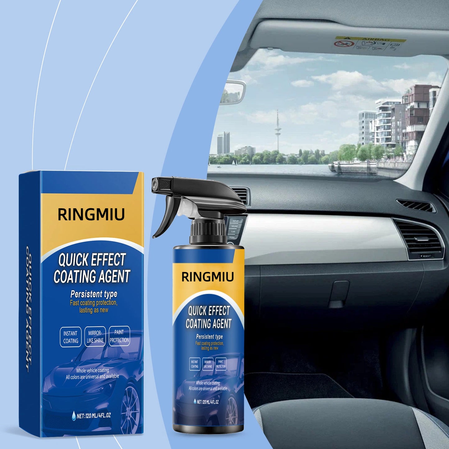 🔥Premium car fast-acting coating spray at a discount you won't believe🔥