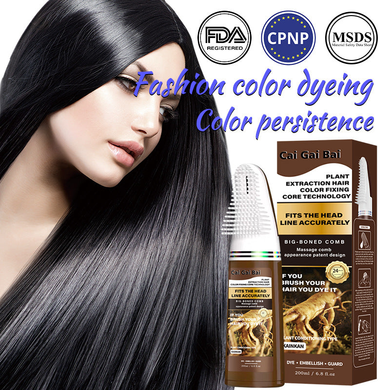 Plant Hair Dye Comb 🧴 | Dye Hair Without Mess!