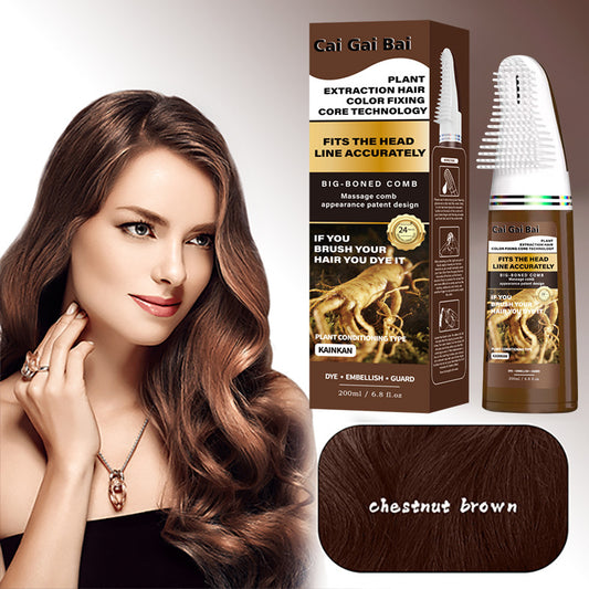 Plant Hair Dye Comb 🧴 | Dye Hair Without Mess!