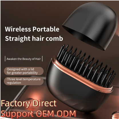 🔥 Limited Deal! 🔥-Portable Mini Rechargeable Hair Straightening Comb