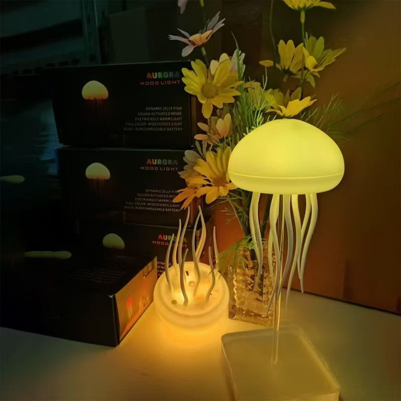 🔥Save 26%!🔥 🪼 Smart Voice-Activated Jellyfish Lamp