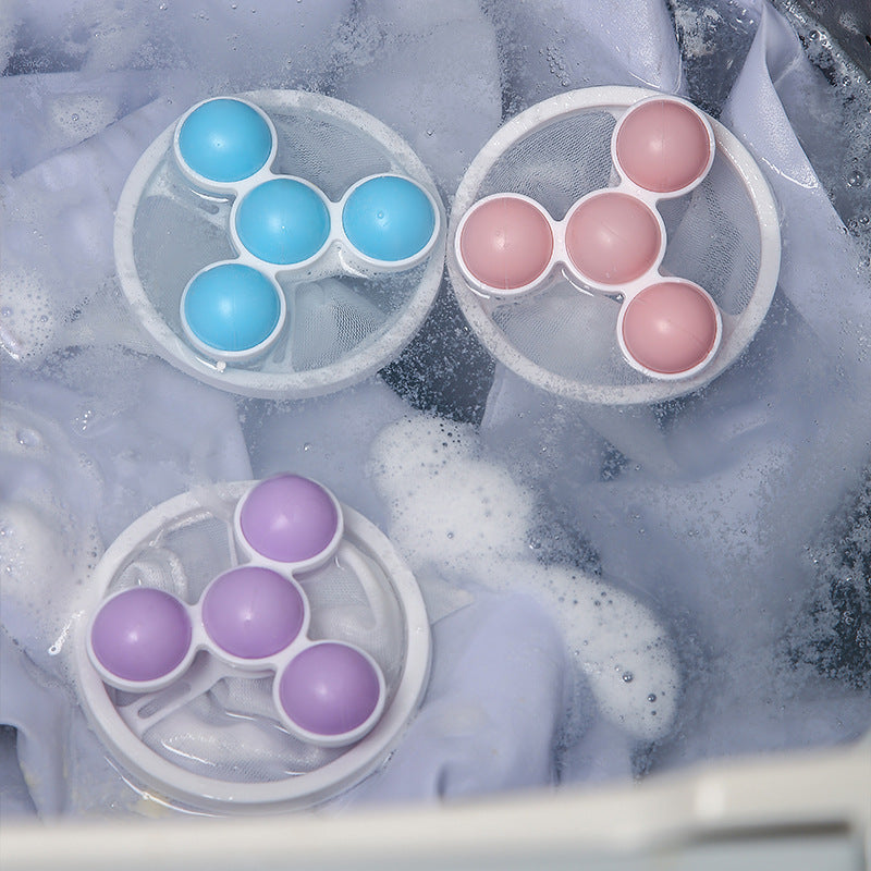 Washing Machine Hair Filter Bag 🧺 | Pet Hair & Lint Catcher for Clean Clothes