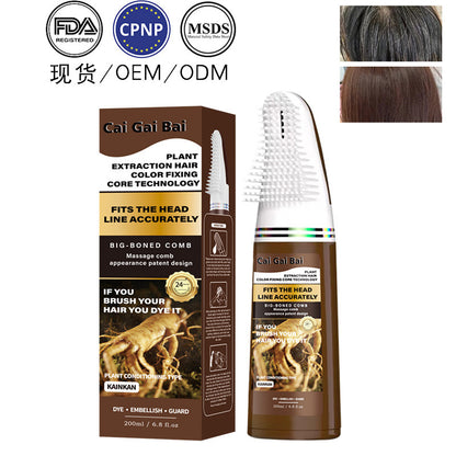 Plant Hair Dye Comb 🧴 | Dye Hair Without Mess!