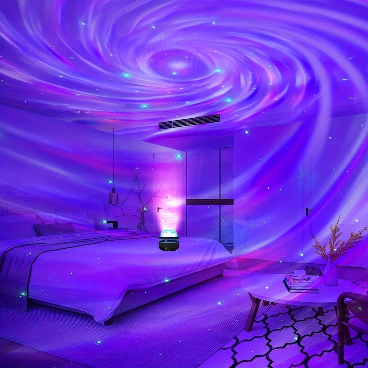 🔥Last day left to buy Aurora LED Northern Lights Projector lamp🔥
