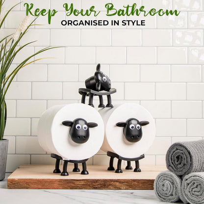 🔥Limited-time offer-Save $10!🔥🐑Sheep Toilet Roll Holder-Cute Bathroom Decor