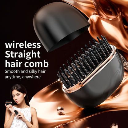 🔥 Limited Deal! 🔥-Portable Mini Rechargeable Hair Straightening Comb