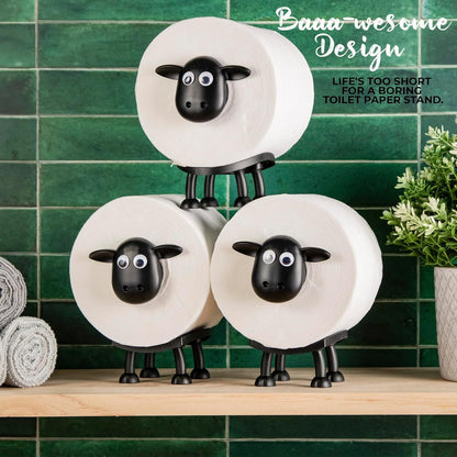 🔥Limited-time offer-Save $10!🔥🐑Sheep Toilet Roll Holder-Cute Bathroom Decor