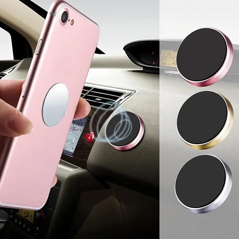 🔥Buy one get two free on this round multi-purpose magnetic phone holder🔥