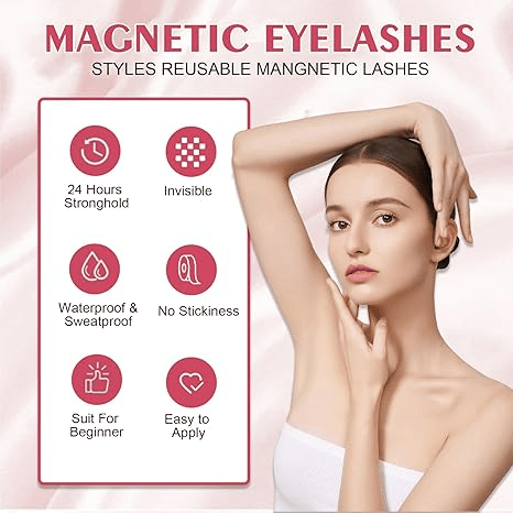 ??Last Day Buy 1 Get 1 Free!!??Reusable Premium Magnetic Eyelashes with Applicator