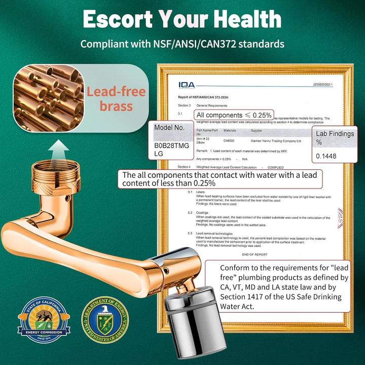 Limited Time Offer ⏰|1080° Swivel Faucet-Extender Sink-Aerator